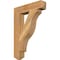 Ekena Millwork Funston Craftsman Rough Sawn Bracket, Western Red Cedar, 4"W x 20"D x 28"H BKT04X20X28FST04RWR - alternate 1